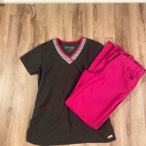 GREYS ANATOMY SCRUB SET